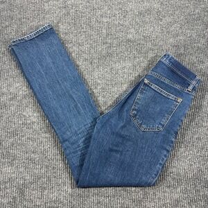 Abercrombie & Fitch Slim Straight Jeans Women‎ 25 Blue Ultra High Rise